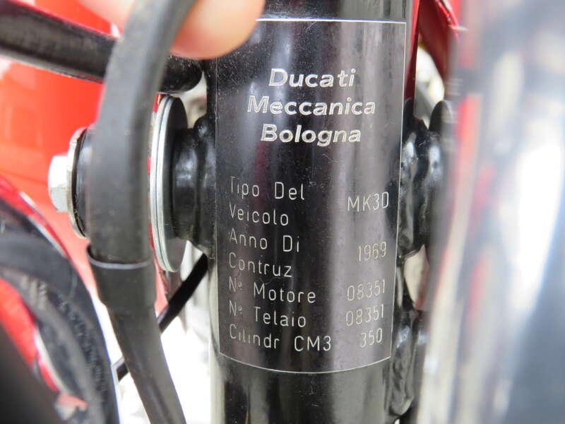 1969 Ducati 350 DESMO MK3 D
