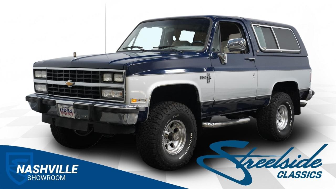 1991 Chevrolet Blazer K5 4X4 Silverado