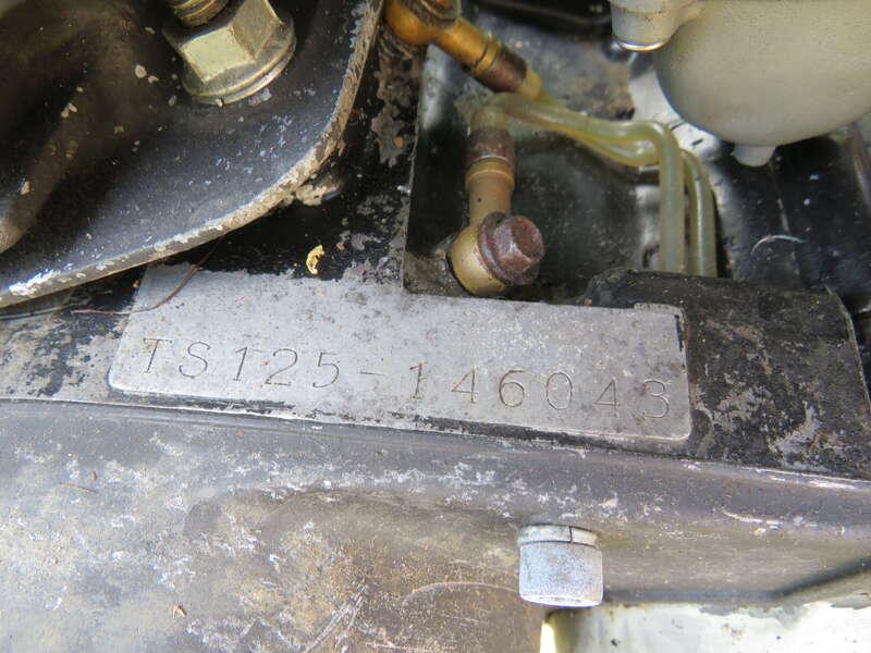 1975 Suzuki TS125