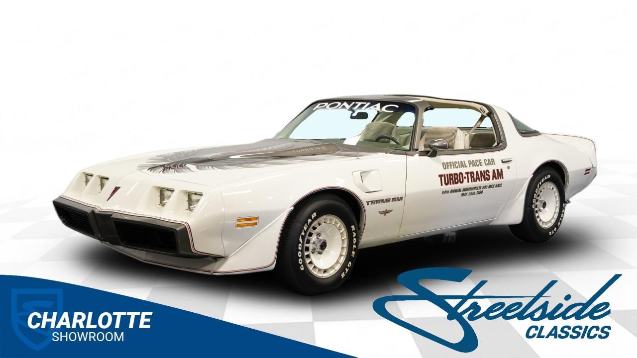 1980 Pontiac Firebird Trans Am Turbo Pace Car