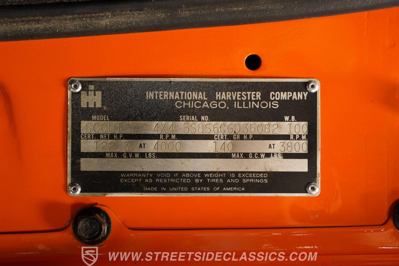 1973 International Harvester Scout  II