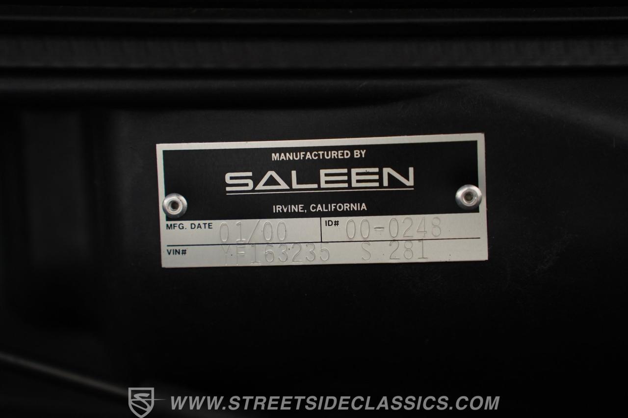 2000 Ford Mustang Saleen S281 SC
