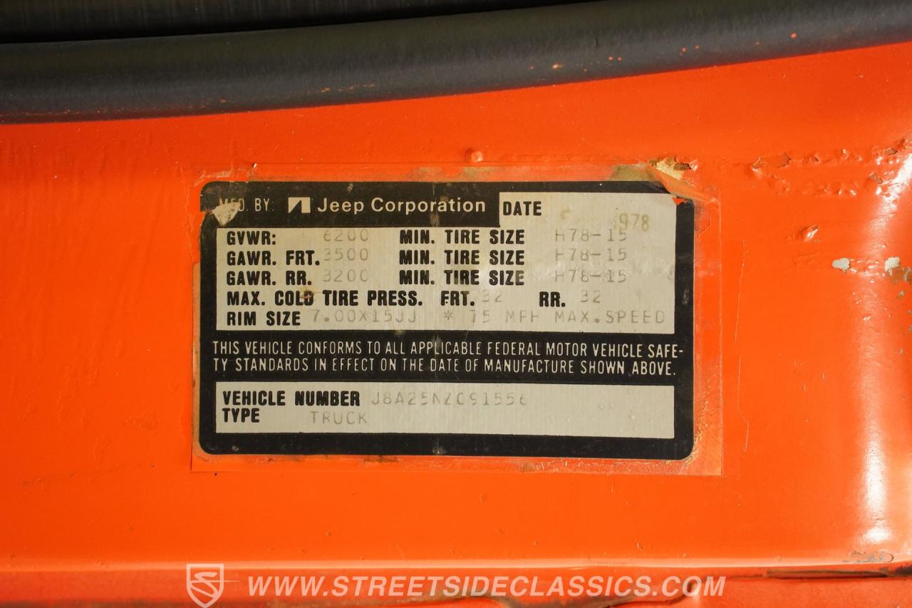 1978 Jeep J10 4x4