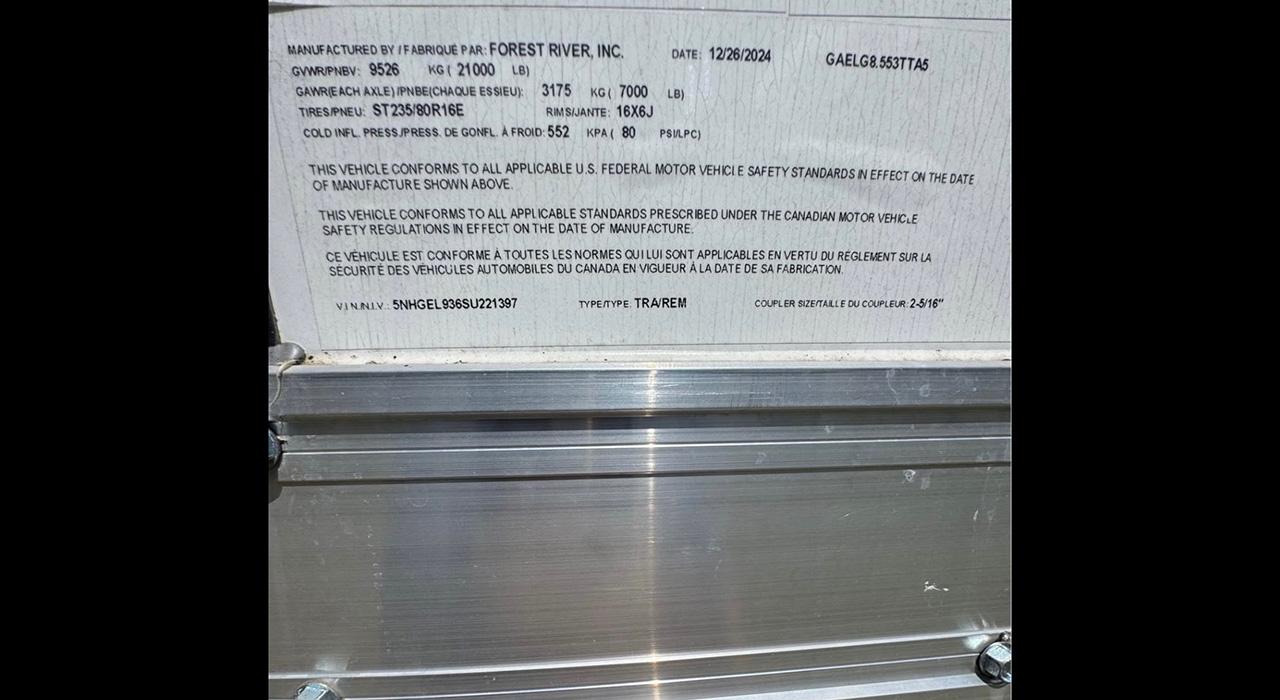 2025 Ford TRAILER