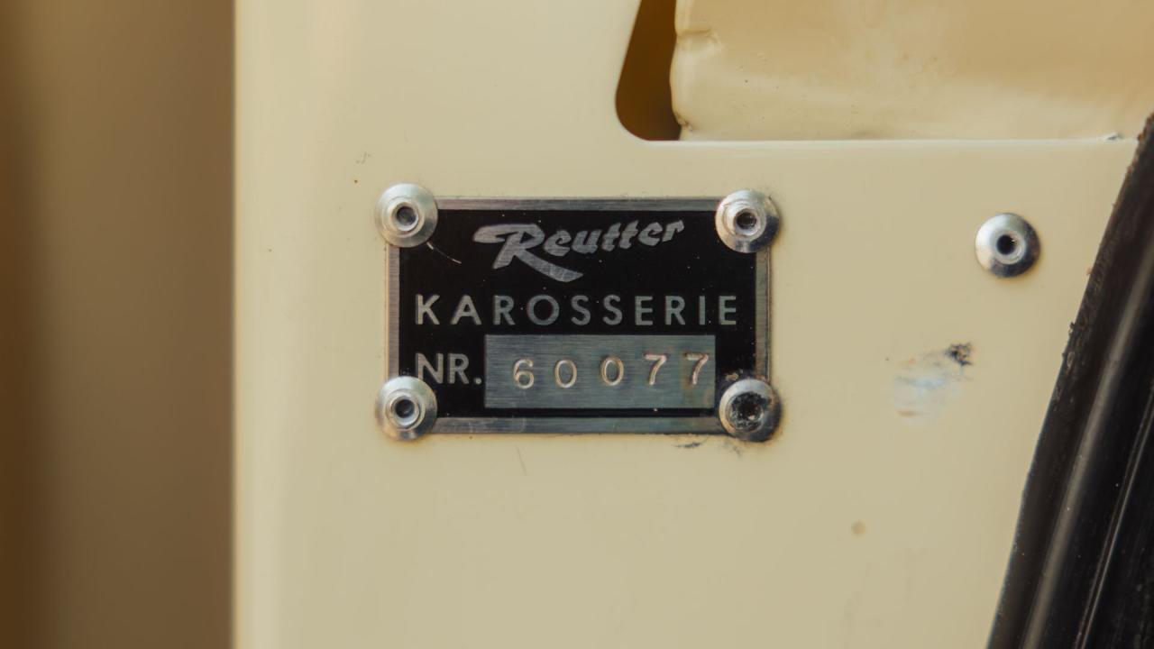 1953 Porsche 356 Pre-A &ldquo;Knickscheibe&rdquo; 1500 Cabriolet