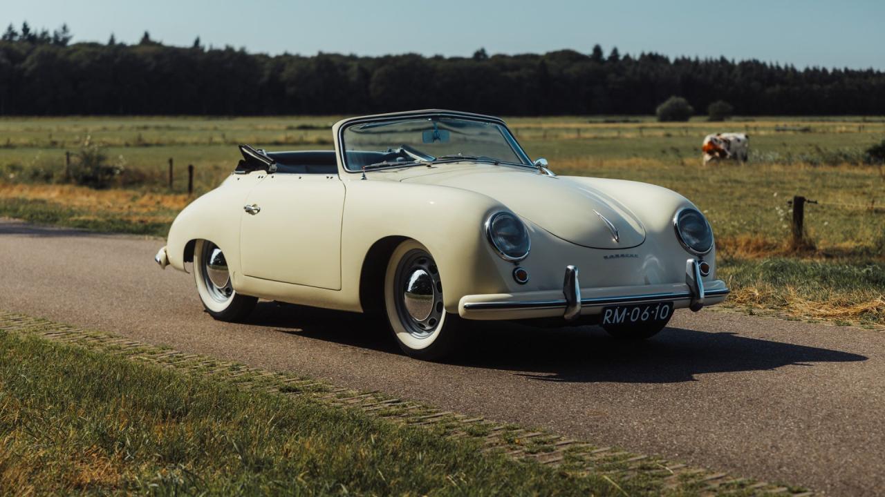 1953 Porsche 356 Pre-A &ldquo;Knickscheibe&rdquo; 1500 Cabriolet