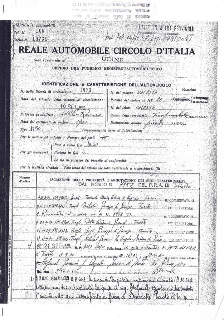 1930 Alfa Romeo 6C 1750 s3 1930