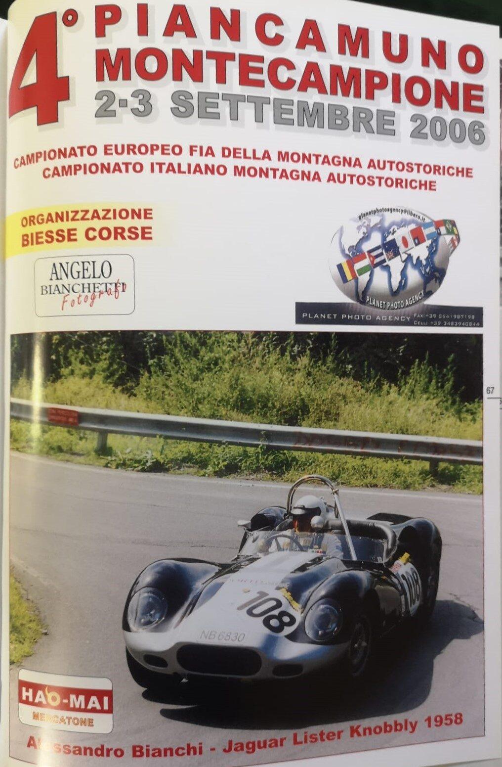 1958 Jaguar LISTER  KNOBBLY 1958