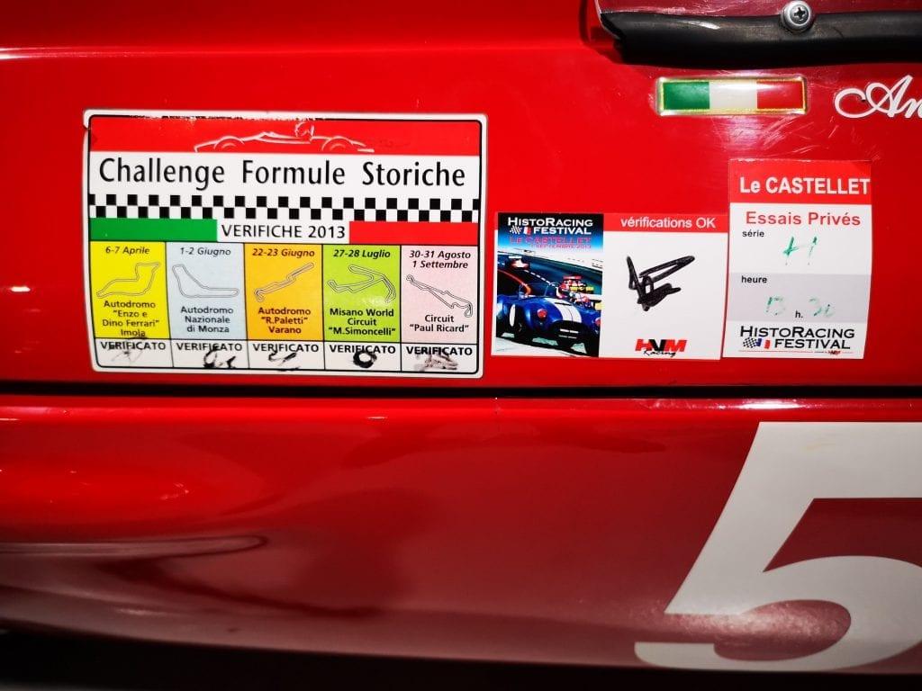 De Sanctis FORMULA 3 telaio 001