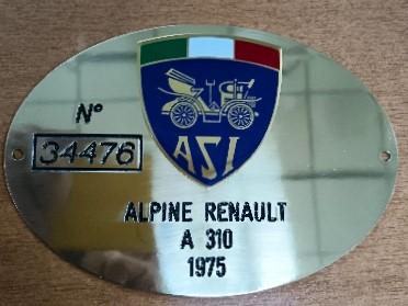 1975 Alpine A 310 1600 VF 1975