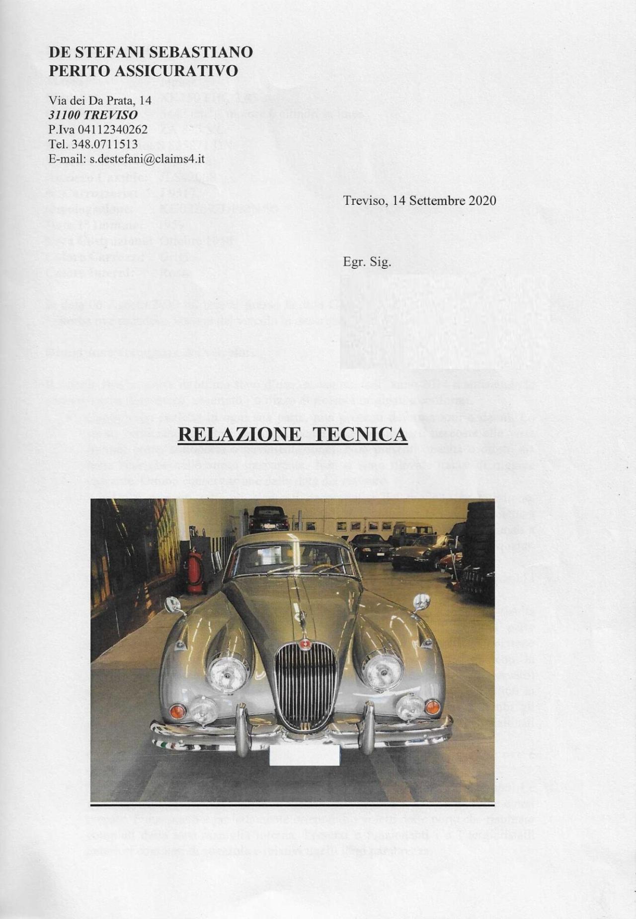 1958 Jaguar XK 150 FHC 3.4 LITRE 1958