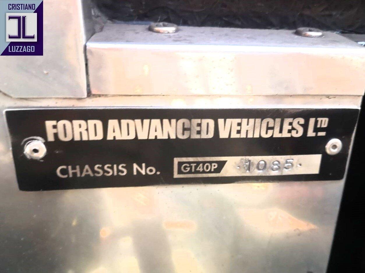 1990 Ford GT DEVELOPMENTS  GTD 40 1990
