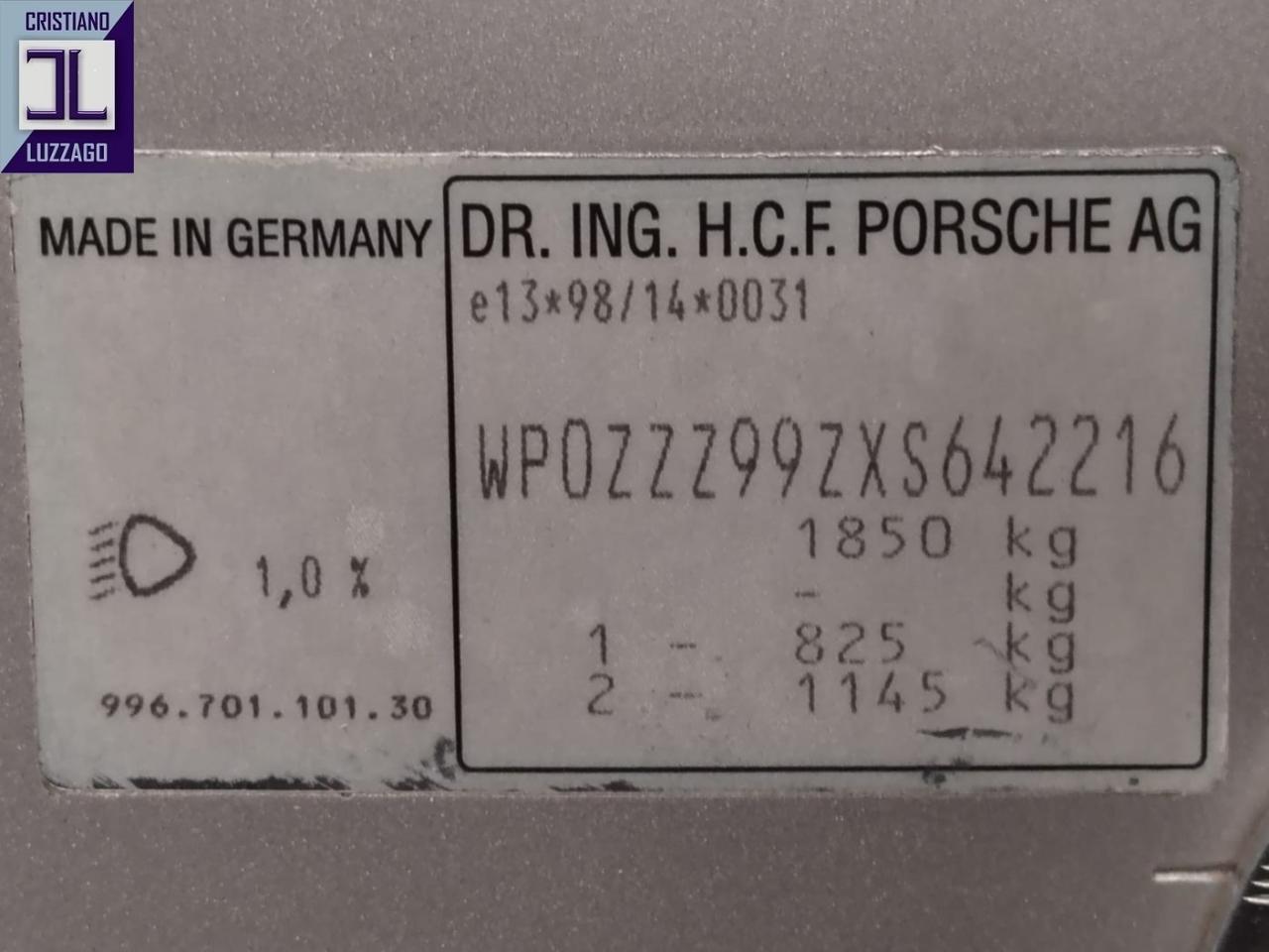 1999 Porsche 996-610 CARRERA 4 CABRIOLET 1999