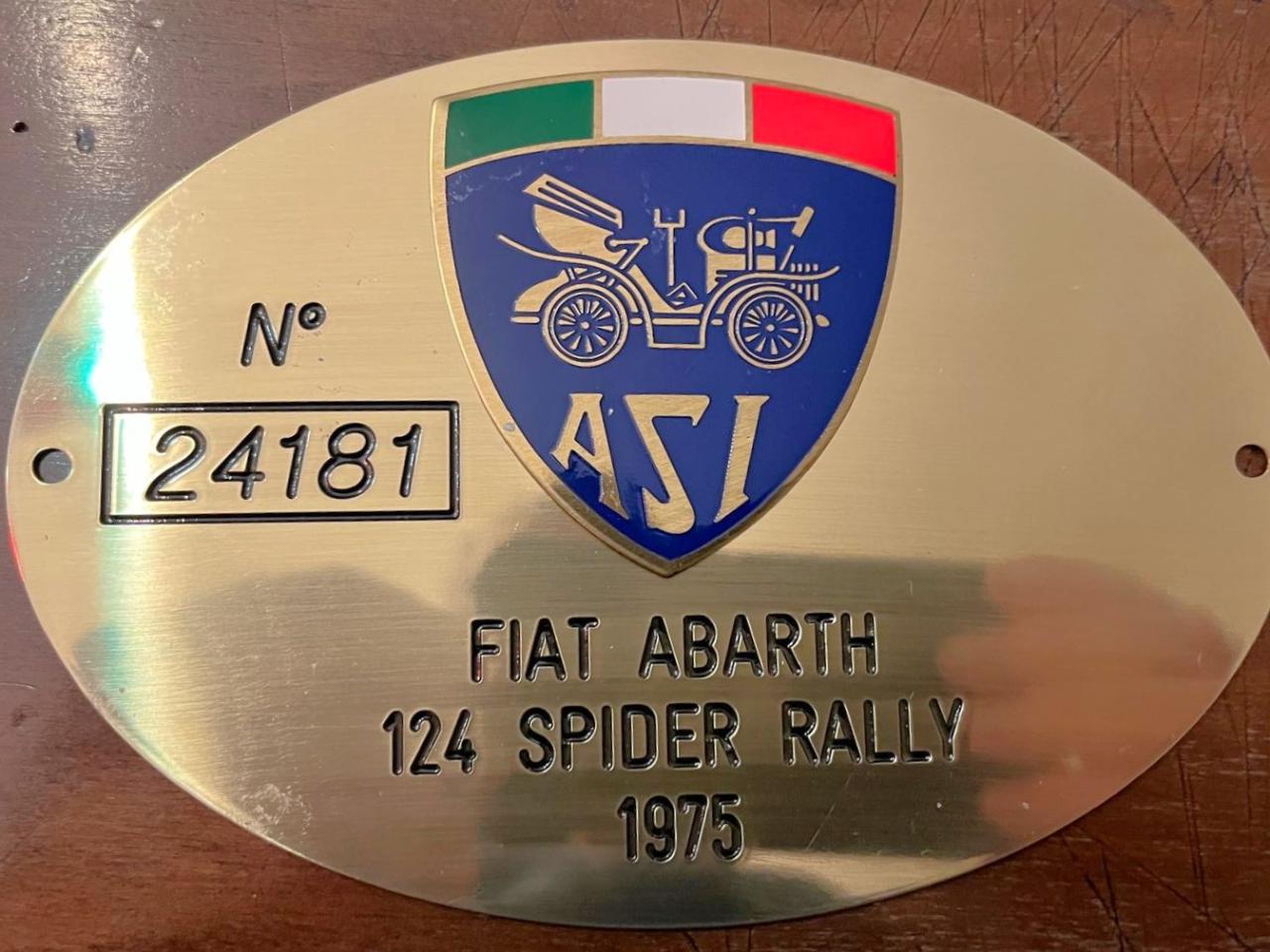 1975 Abarth FIAT   124 SPORT RALLY 1975