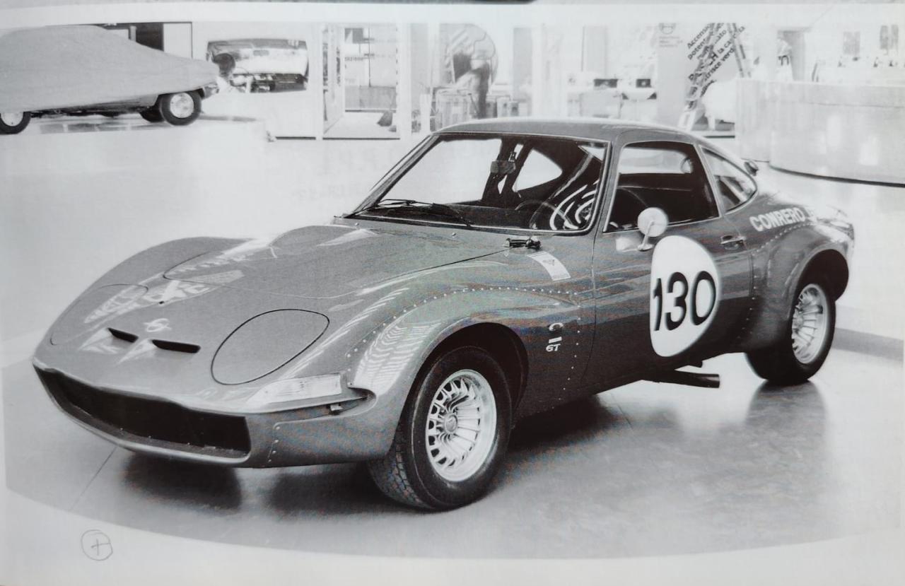 1906 Opel 1900 GT GROUP 4 OFFICIAL TEAM CONRERO 1970 VIN 941906704