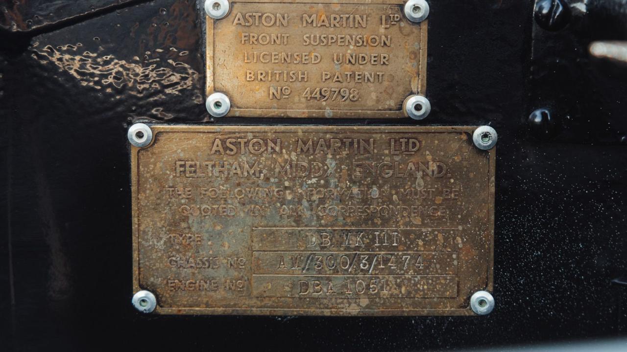 1958 Aston Martin DB2/4 MK III