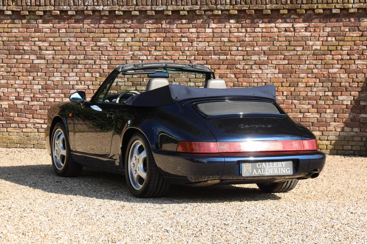 1992 Porsche 964 Carrera 4 Cabriolet &ldquo;Unique Carraragrau full leather&rdquo;