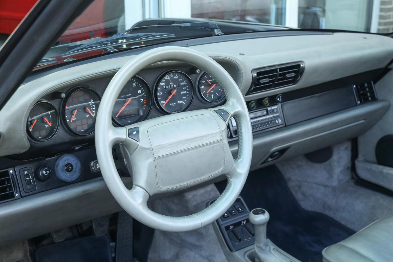 1992 Porsche 964 Carrera 4 Cabriolet &ldquo;Unique Carraragrau full leather&rdquo;