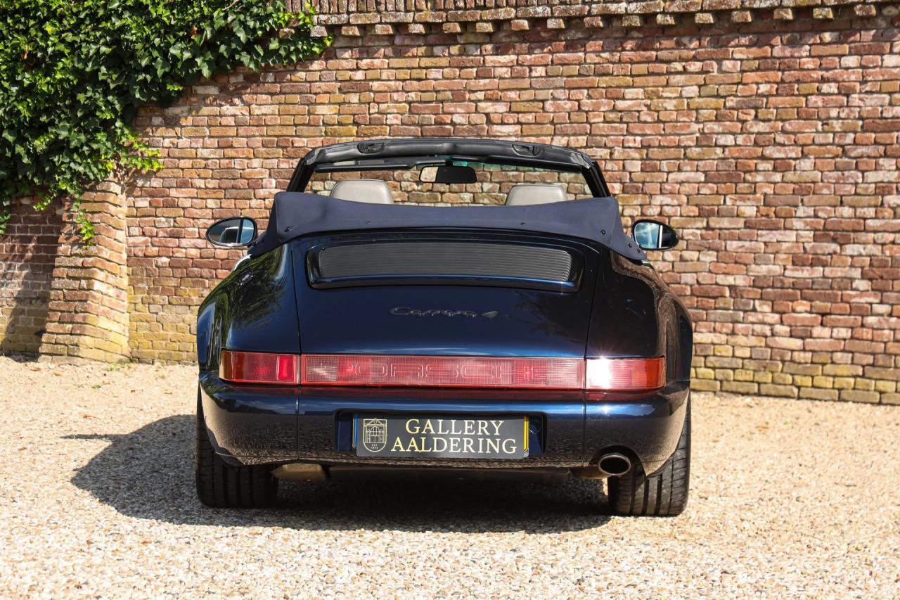 1992 Porsche 964 Carrera 4 Cabriolet &ldquo;Unique Carraragrau full leather&rdquo;