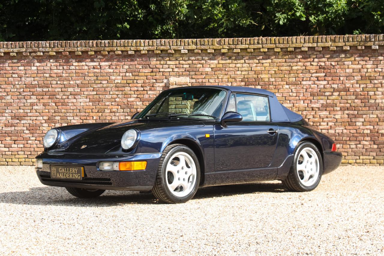 1992 Porsche 964 Carrera 4 Cabriolet &ldquo;Unique Carraragrau full leather&rdquo;