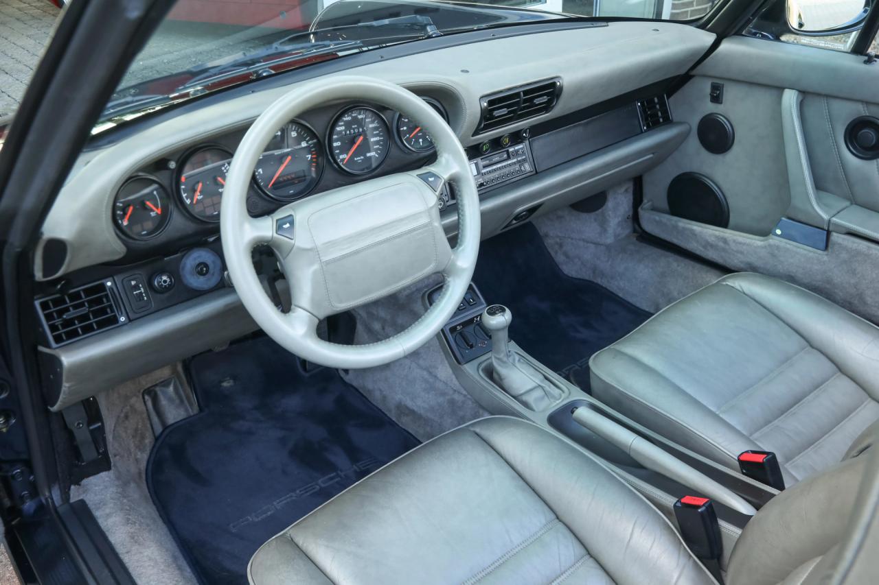 1992 Porsche 964 Carrera 4 Cabriolet &ldquo;Unique Carraragrau full leather&rdquo;