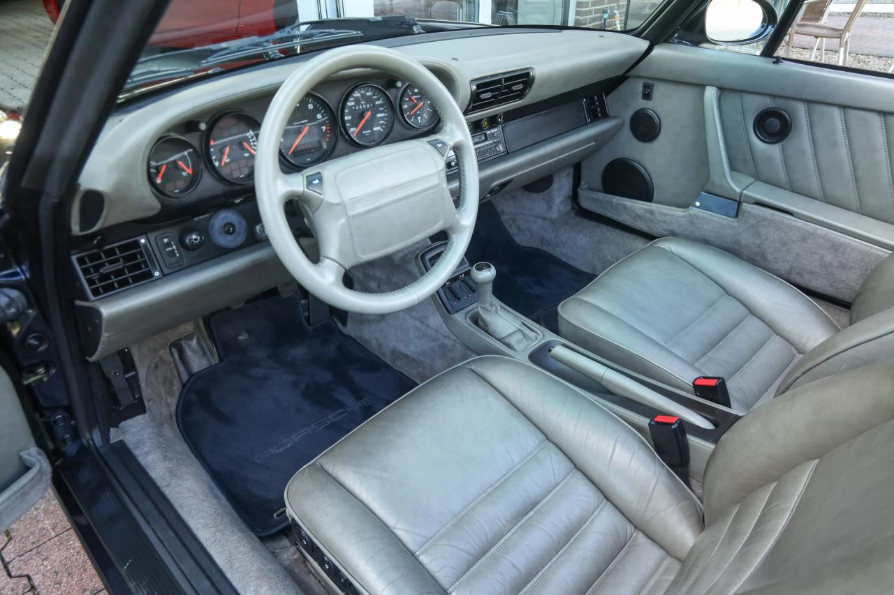 1992 Porsche 964 Carrera 4 Cabriolet &ldquo;Unique Carraragrau full leather&rdquo;
