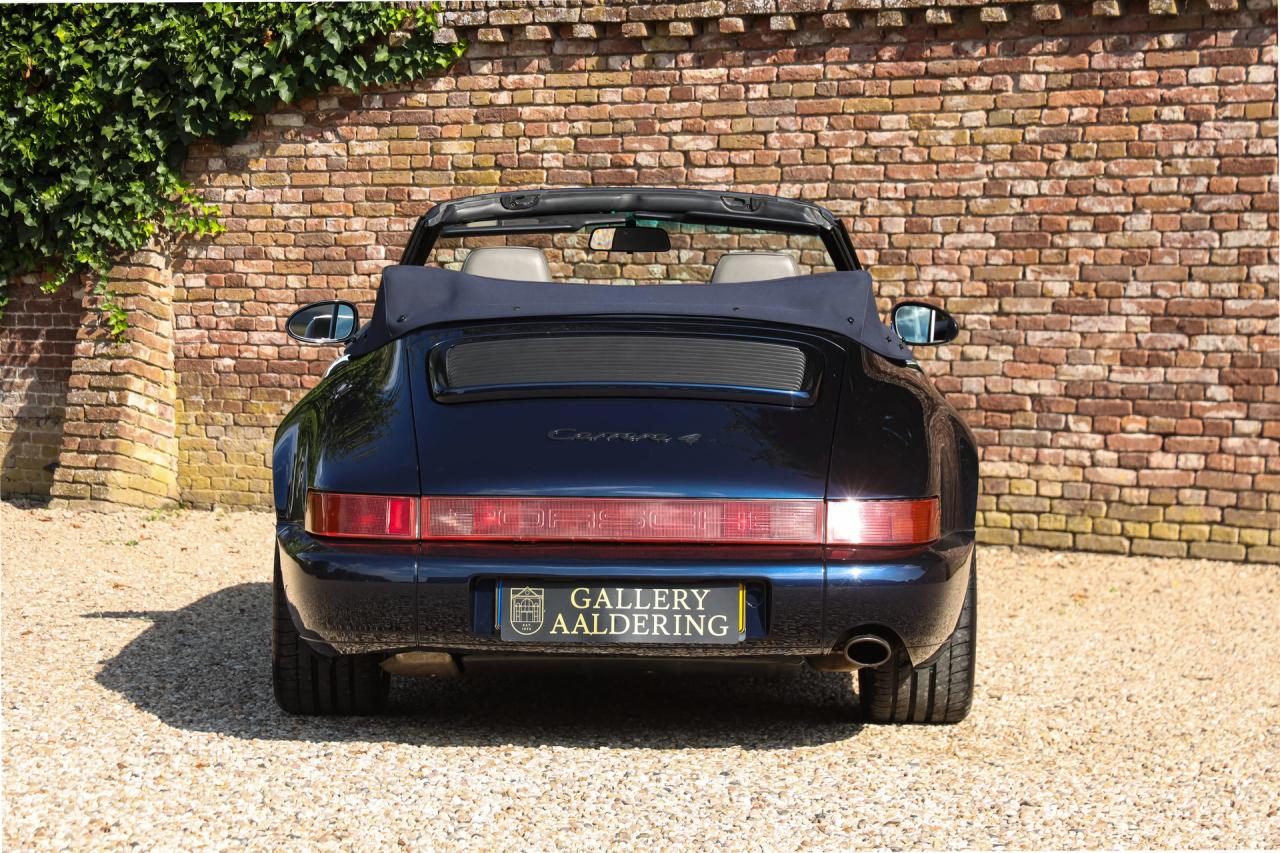 1992 Porsche 964 Carrera 4 Cabriolet &ldquo;Unique Carraragrau full leather&rdquo;