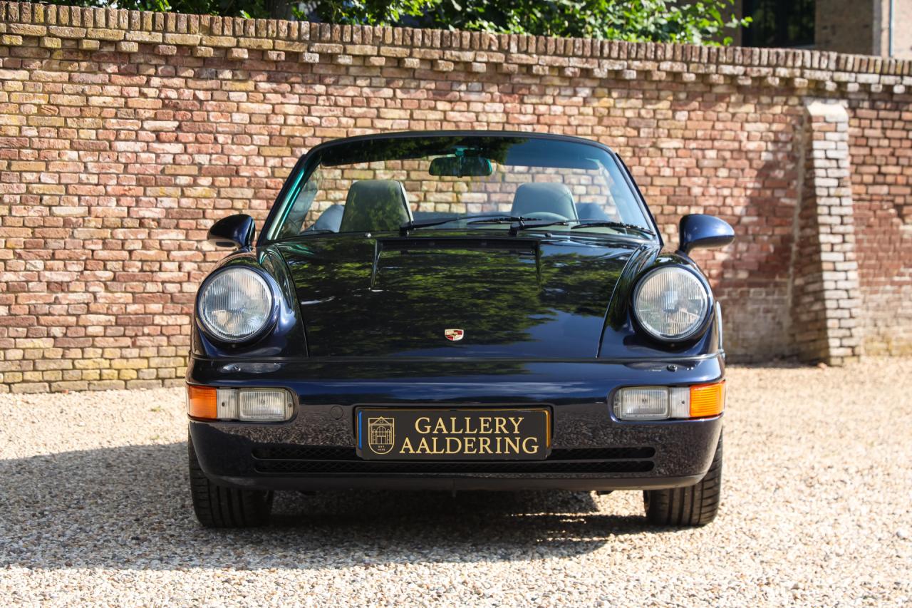 1992 Porsche 964 Carrera 4 Cabriolet &ldquo;Unique Carraragrau full leather&rdquo;