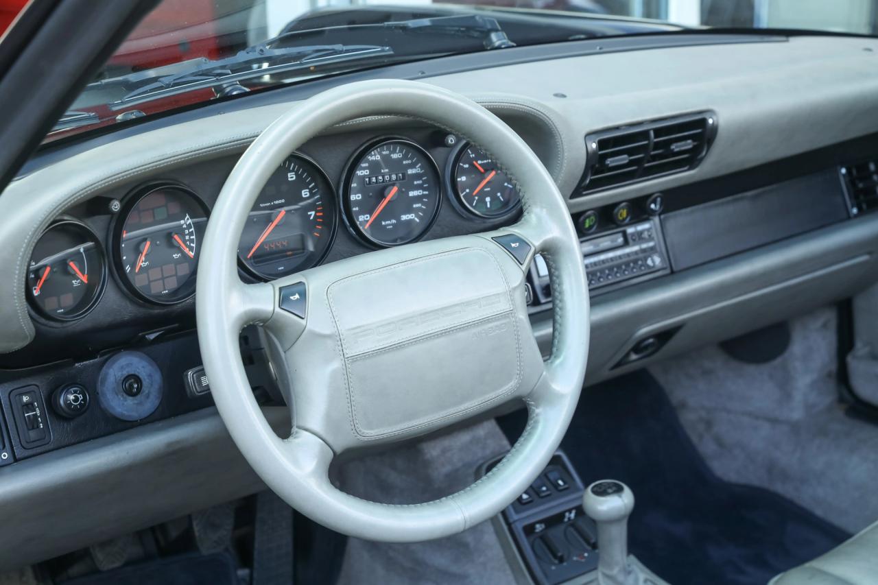 1992 Porsche 964 Carrera 4 Cabriolet &ldquo;Unique Carraragrau full leather&rdquo;