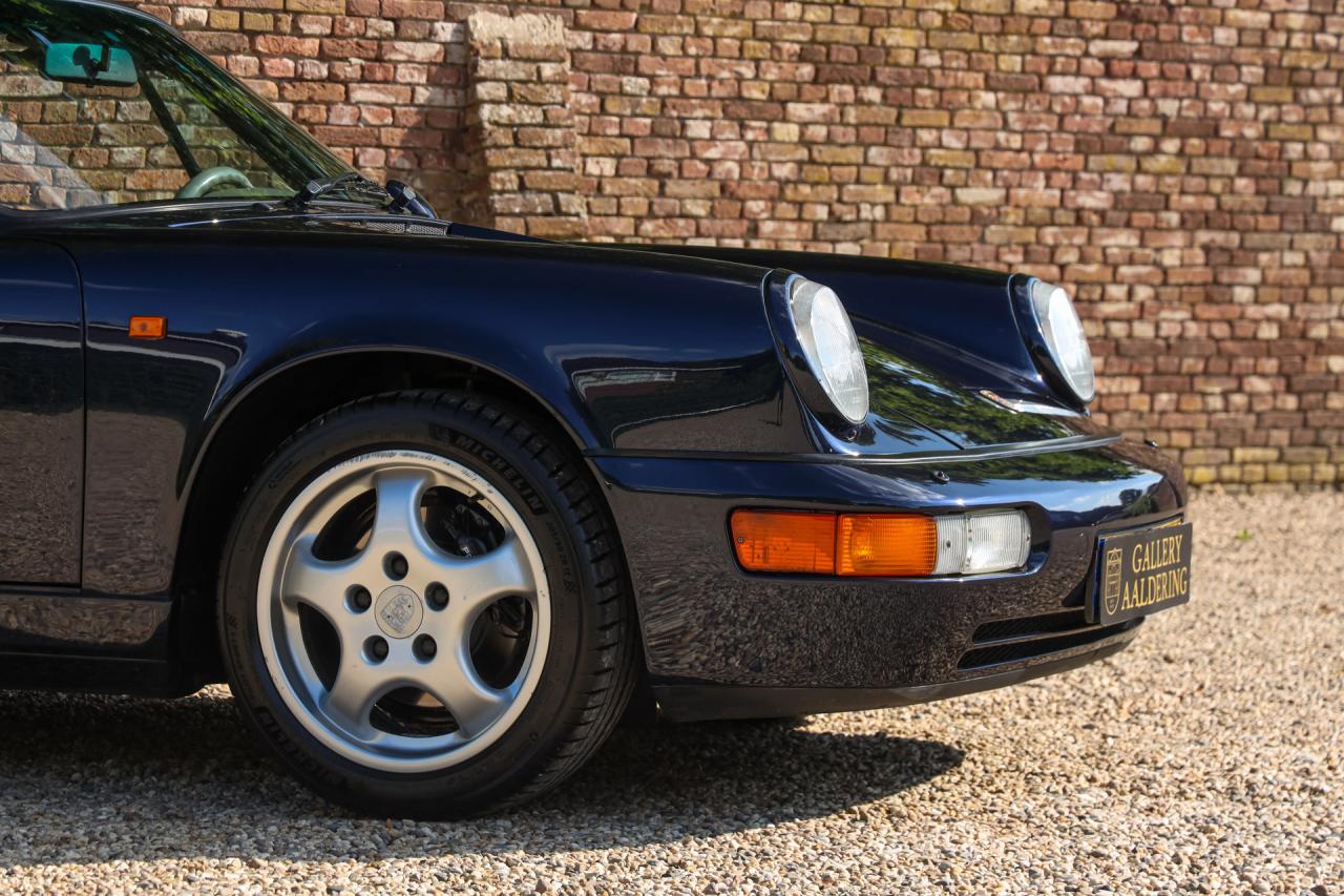 1992 Porsche 964 Carrera 4 Cabriolet &ldquo;Unique Carraragrau full leather&rdquo;