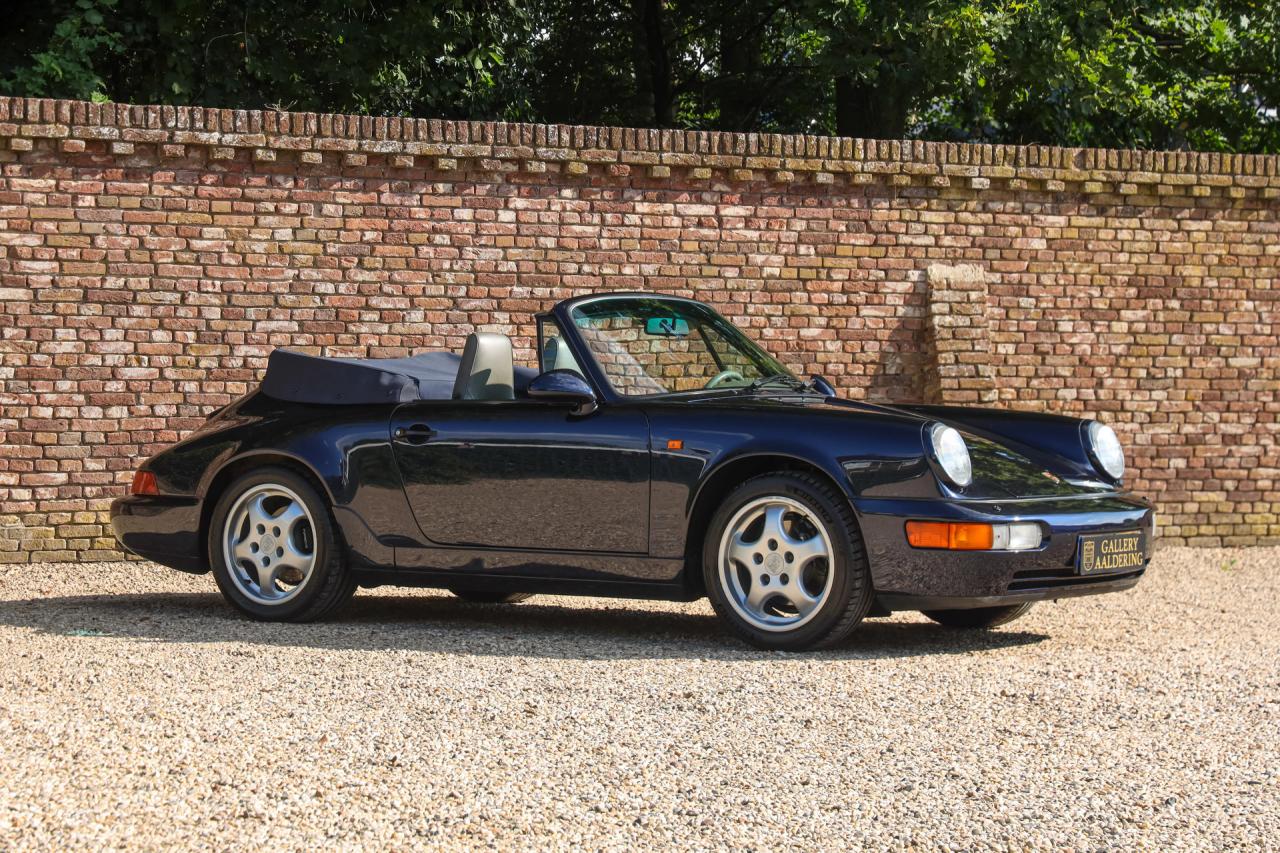 1992 Porsche 964 Carrera 4 Cabriolet &ldquo;Unique Carraragrau full leather&rdquo;