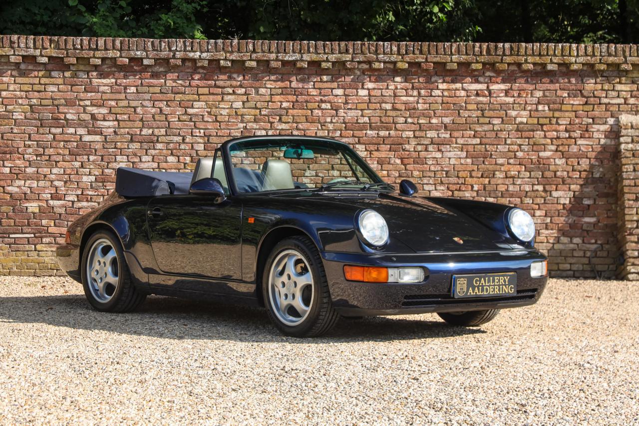 1992 Porsche 964 Carrera 4 Cabriolet &ldquo;Unique Carraragrau full leather&rdquo;