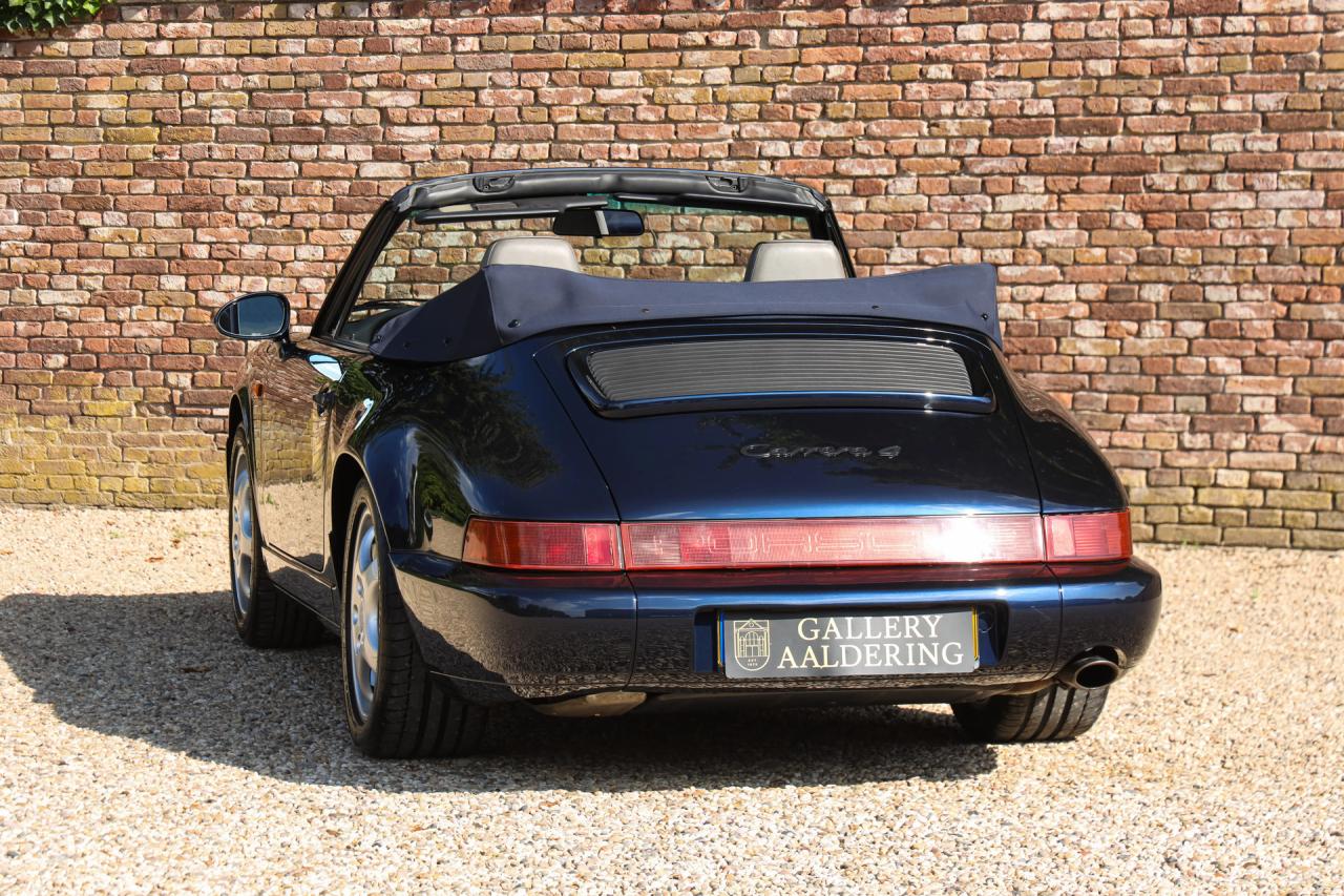 1992 Porsche 964 Carrera 4 Cabriolet &ldquo;Unique Carraragrau full leather&rdquo;
