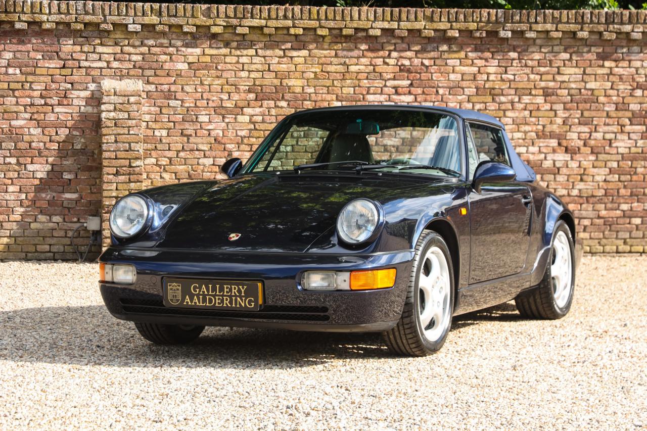 1992 Porsche 964 Carrera 4 Cabriolet &ldquo;Unique Carraragrau full leather&rdquo;