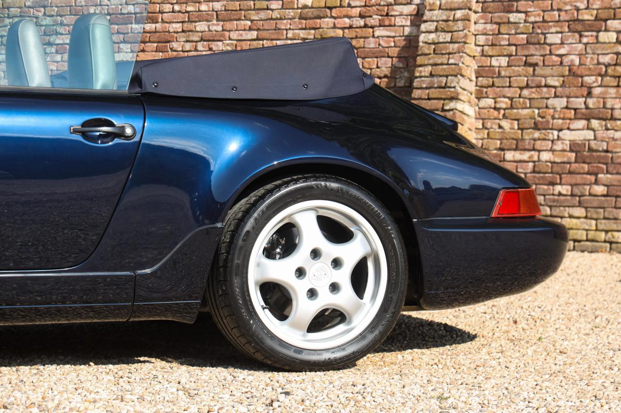 1992 Porsche 964 Carrera 4 Cabriolet &ldquo;Unique Carraragrau full leather&rdquo;