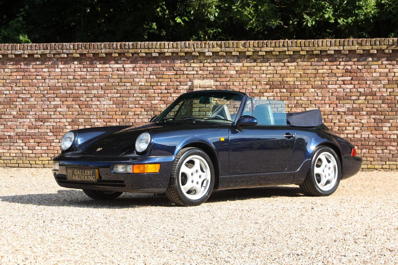 1992 Porsche 964 Carrera 4 Cabriolet &ldquo;Unique Carraragrau full leather&rdquo;