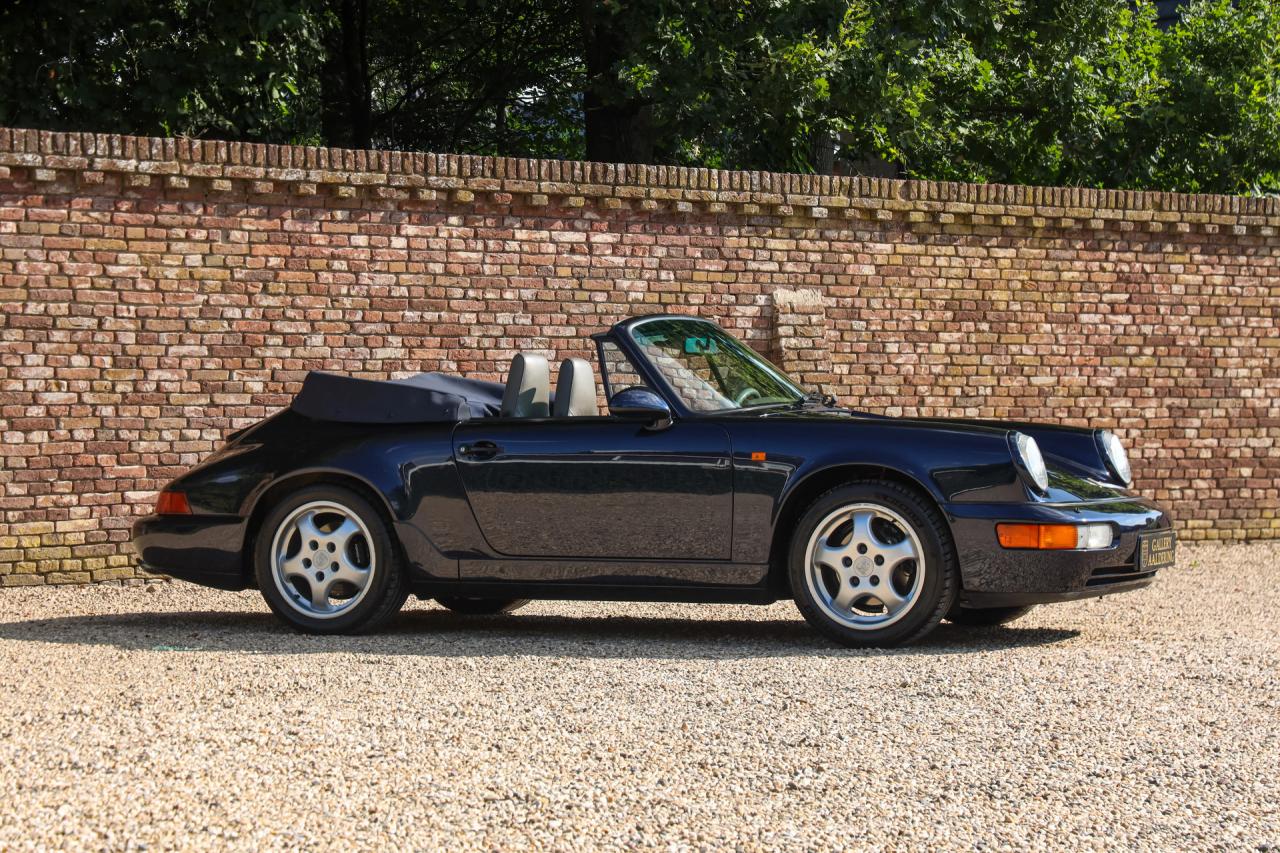 1992 Porsche 964 Carrera 4 Cabriolet &ldquo;Unique Carraragrau full leather&rdquo;