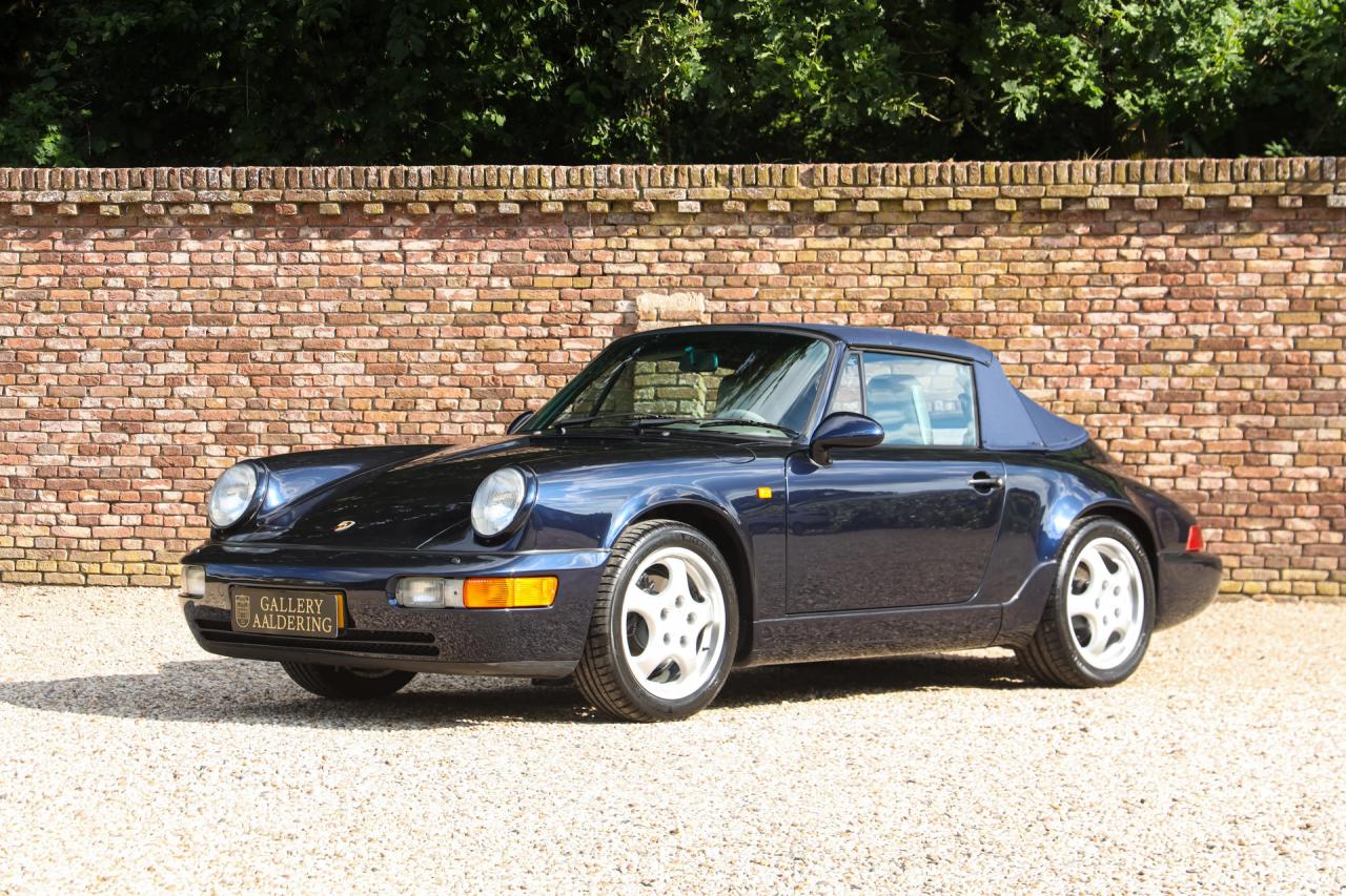 1992 Porsche 964 Carrera 4 Cabriolet &ldquo;Unique Carraragrau full leather&rdquo;
