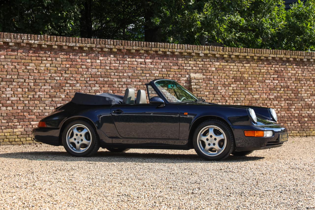 1992 Porsche 964 Carrera 4 Cabriolet &ldquo;Unique Carraragrau full leather&rdquo;