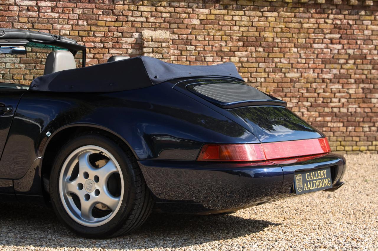 1992 Porsche 964 Carrera 4 Cabriolet &ldquo;Unique Carraragrau full leather&rdquo;