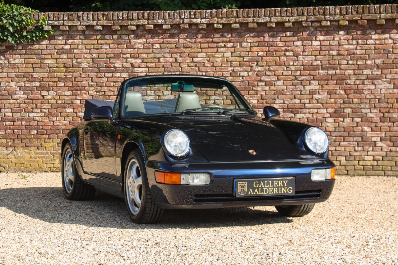1992 Porsche 964 Carrera 4 Cabriolet &ldquo;Unique Carraragrau full leather&rdquo;