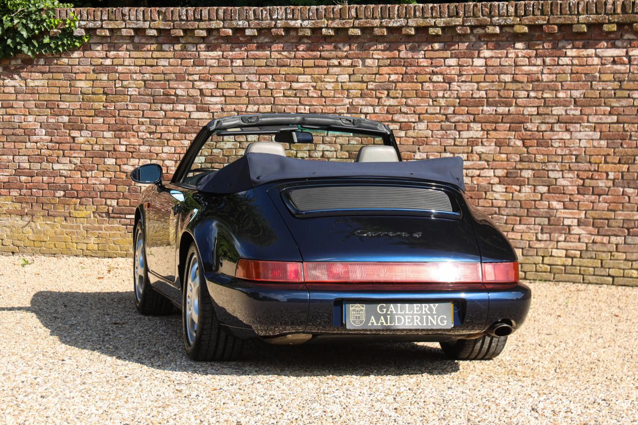 1992 Porsche 964 Carrera 4 Cabriolet &ldquo;Unique Carraragrau full leather&rdquo;