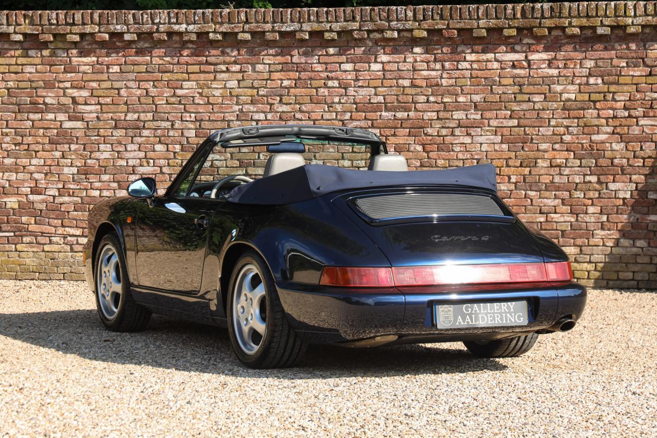 1992 Porsche 964 Carrera 4 Cabriolet &ldquo;Unique Carraragrau full leather&rdquo;