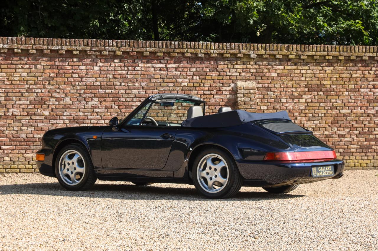 1992 Porsche 964 Carrera 4 Cabriolet &ldquo;Unique Carraragrau full leather&rdquo;