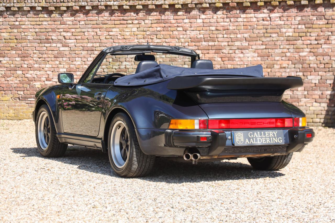 1988 Porsche 930 Turbo Cabriolet &ldquo;Newly delivered in Germany&rdquo;
