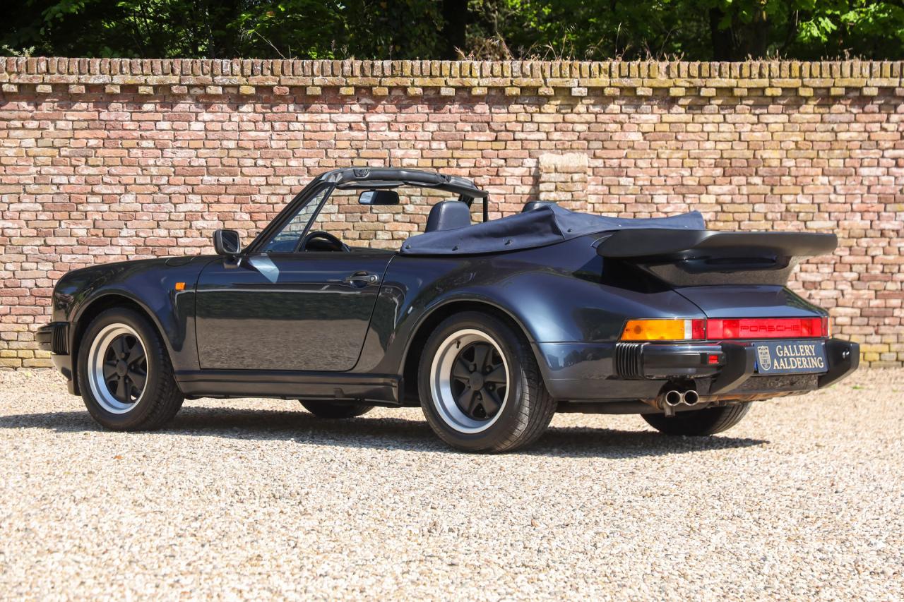 1988 Porsche 930 Turbo Cabriolet &ldquo;Newly delivered in Germany&rdquo;