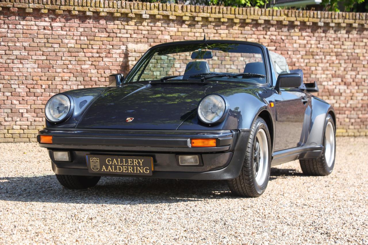 1988 Porsche 930 Turbo Cabriolet &ldquo;Newly delivered in Germany&rdquo;
