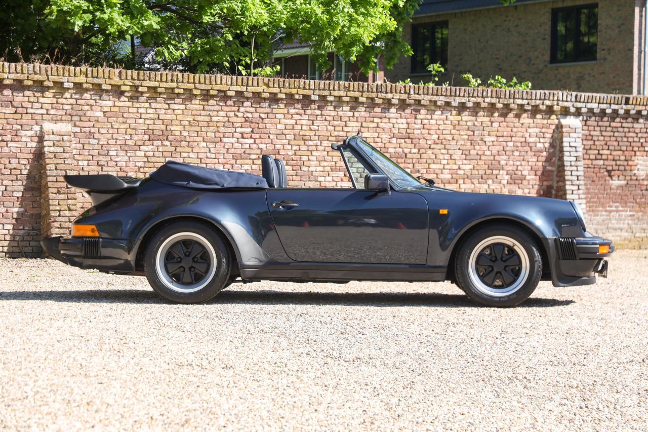 1988 Porsche 930 Turbo Cabriolet &ldquo;Newly delivered in Germany&rdquo;