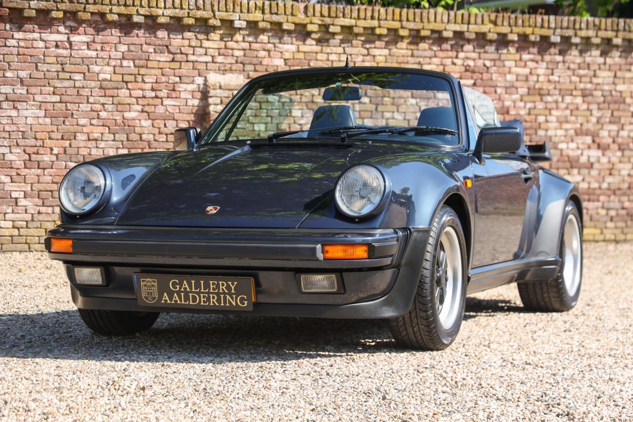 1988 Porsche 930 Turbo Cabriolet &ldquo;Newly delivered in Germany&rdquo;