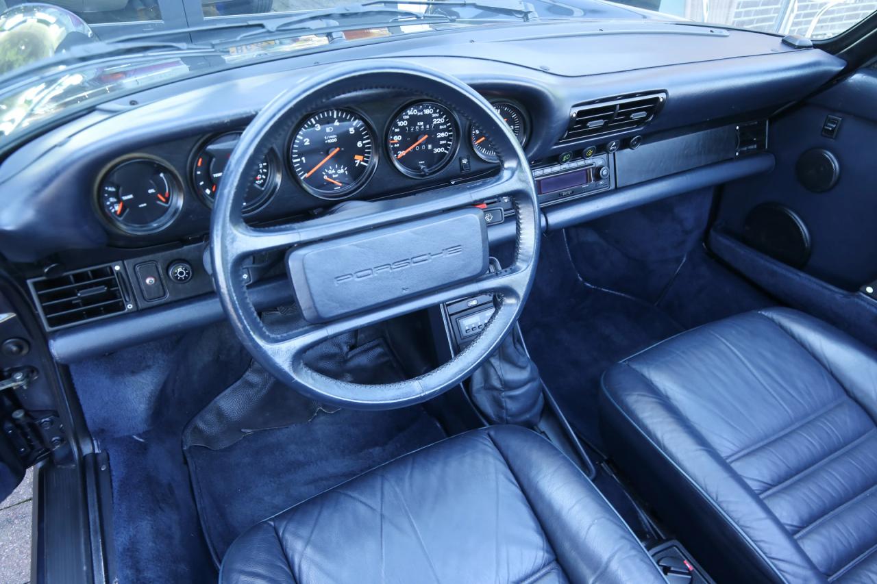 1988 Porsche 930 Turbo Cabriolet &ldquo;Newly delivered in Germany&rdquo;